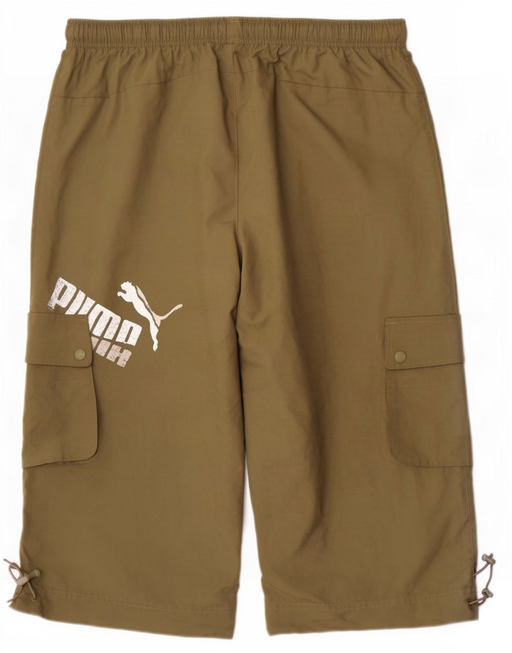 Pantaloncini sportivi da uomo Puma Graphic Bermuda XL Cachi