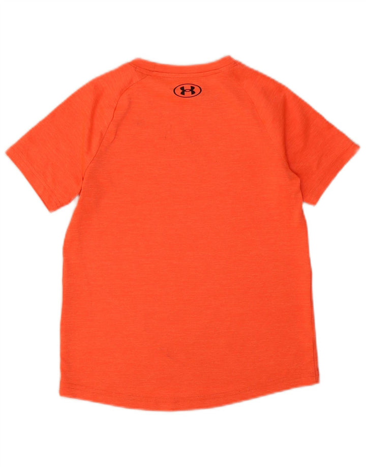 Maglietta Under Armour per ragazzi 7-8 anni piccola arancione