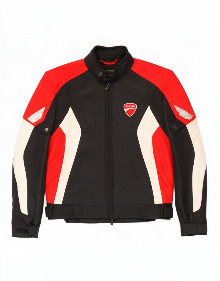 Giacca Revit Graphic Racer da uomo UK 40 Large Nero Colourblock Poliestere