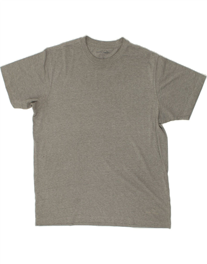 EDDIE BAUER Mens T-Shirt Top Large Grey Cotton Vintage Eddie Bauer and Second-Hand Eddie Bauer from Messina Hembry 
