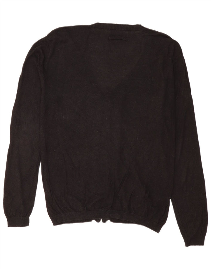 Maglione cardigan da uomo Zara XL nero