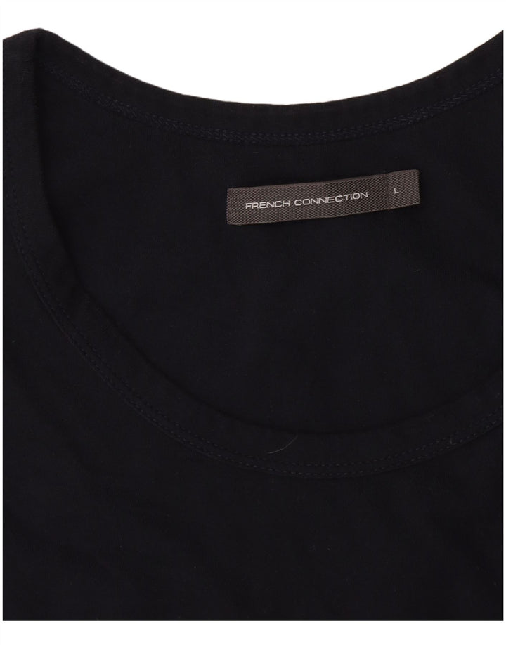 Canotta da donna French Connection UK 14 grande blu navy