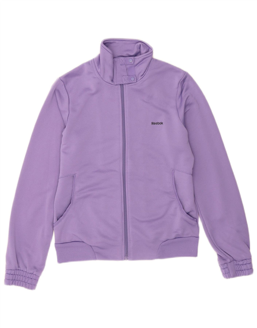 Giacca da tuta da donna Reebok UK 14 poliestere viola medio
