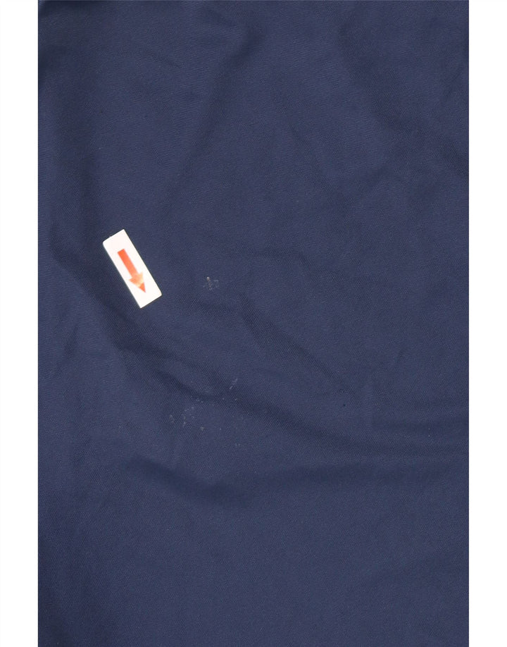 Pantaloncini sportivi Nike da uomo Dri Fit grandi in poliestere blu navy