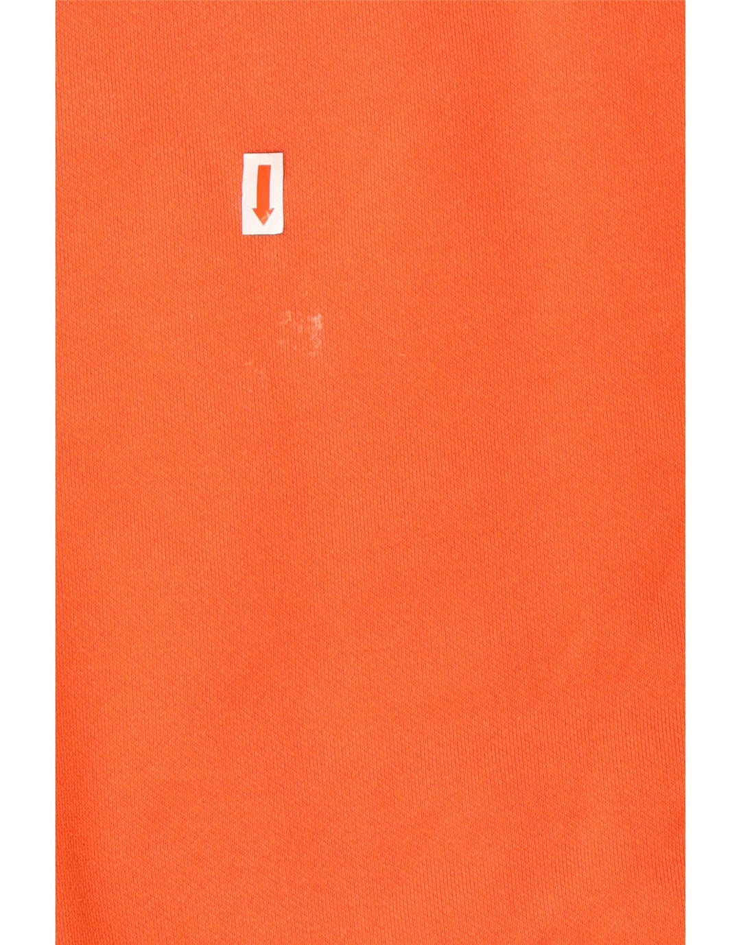 PUMA Felpa con grafica oversize da donna UK 10 Small Cotone arancione