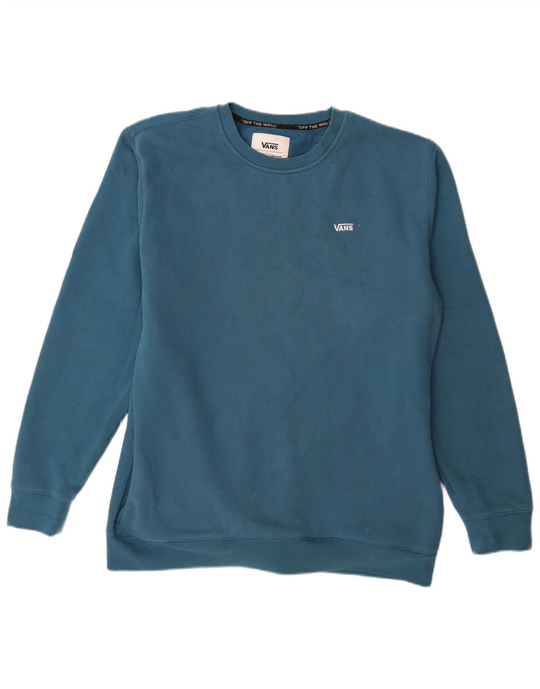 Felpa da uomo VANS maglione grande in cotone blu