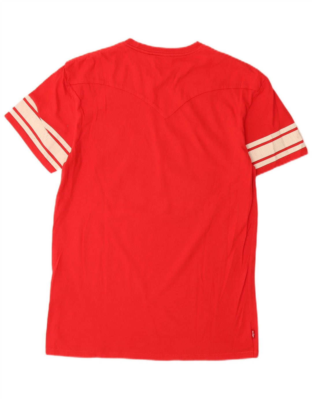 LEVI'S T-shirt grafica da uomo San Francisco Top in cotone rosso medio