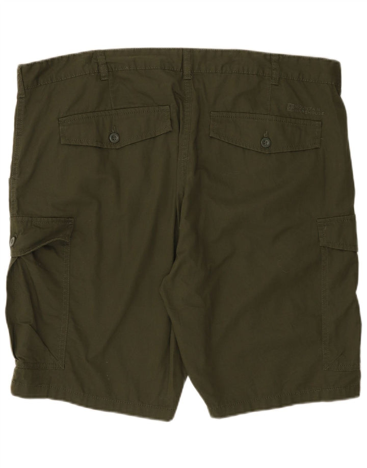 Pantaloncini cargo da uomo Mountain Warehouse W42 2XL cotone verde