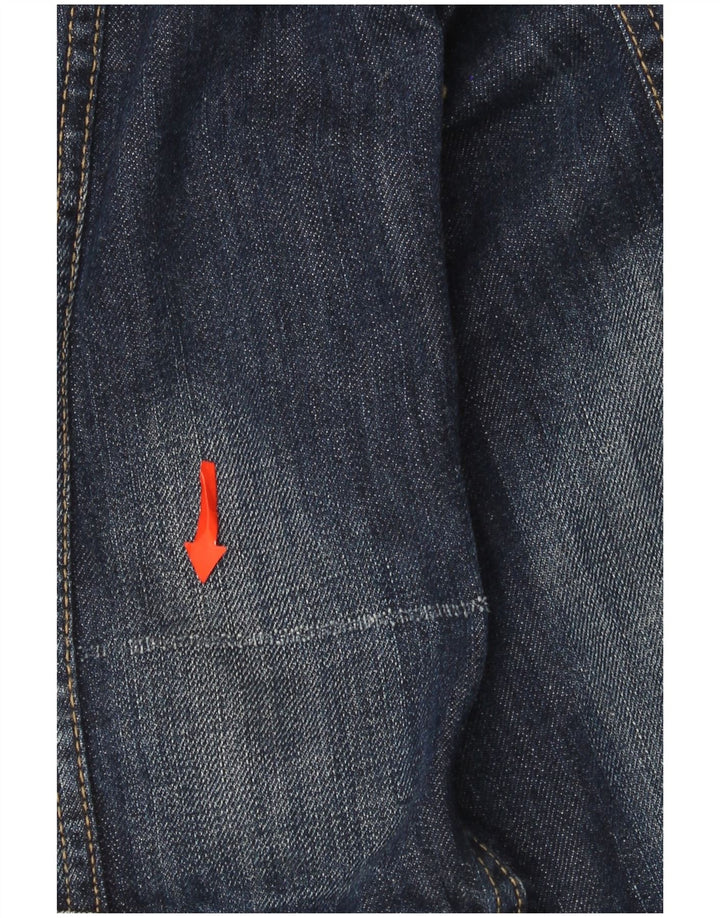 Giacca in denim da donna Gas UK 12 cotone blu navy medio