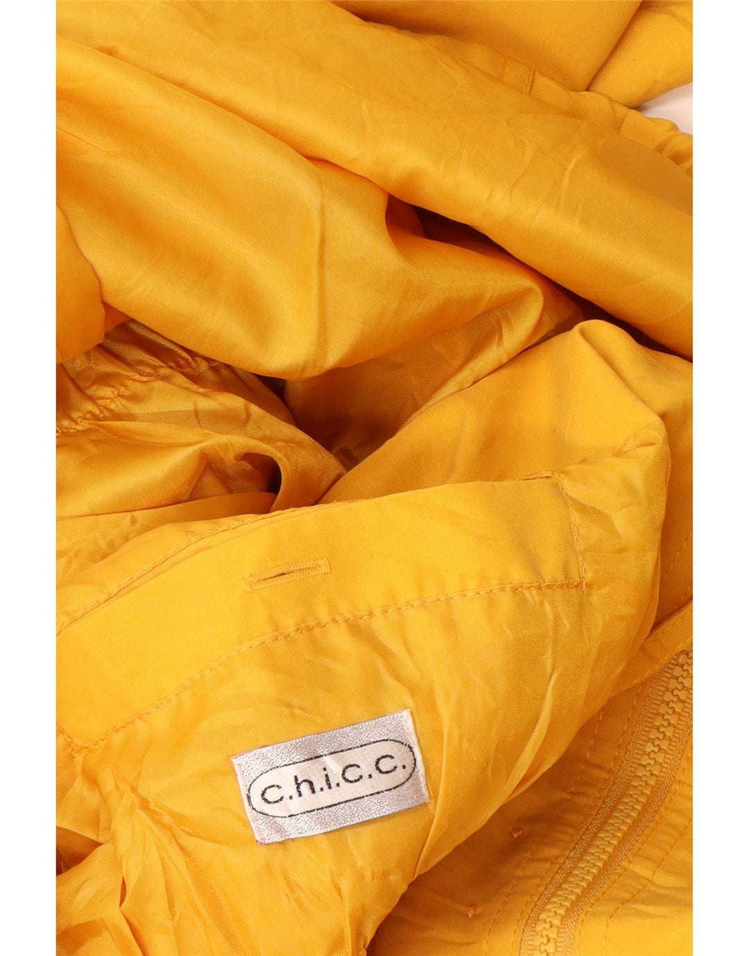 Giacca a vento da donna Chicc UK 26 5XL poliestere giallo