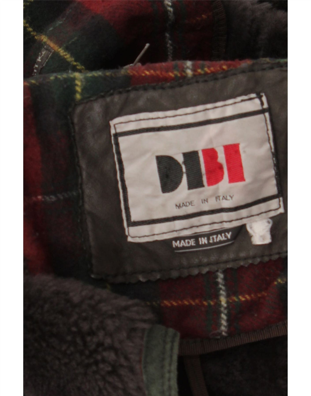 Giacca in shearling da uomo Dibi UK 40 Large Verde