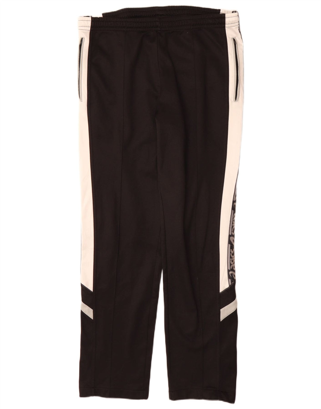 Pantaloni da tuta con grafica Asics da uomo XL Nero Colourblock