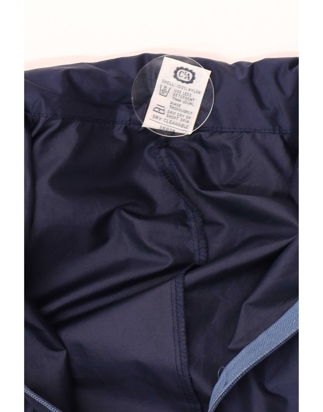 Tuta da lavoro da uomo Rodeo con cappuccio, nylon color block blu medio