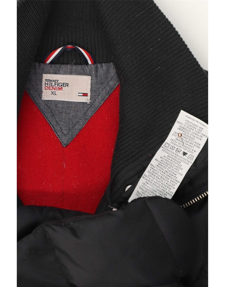 Gilet imbottito da donna Tommy Hilfiger UK 18 XL poliestere blu navy