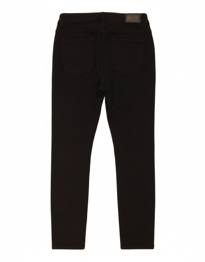 SUPERDRY Womens Alexia Jegging Jeans W30 L28 Black Cotton