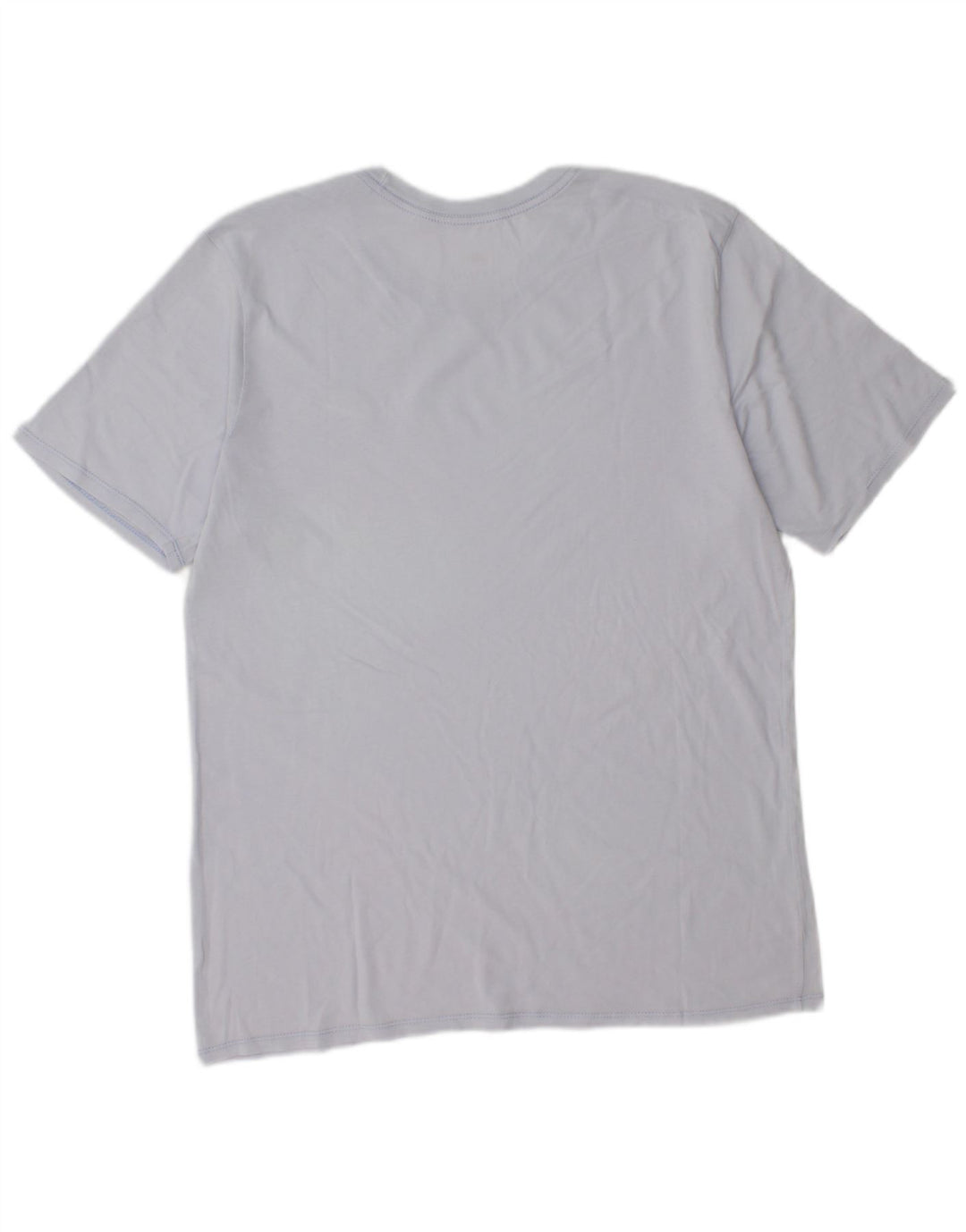 NIKE T-shirt da uomo dal taglio atletico, taglia grande, blu