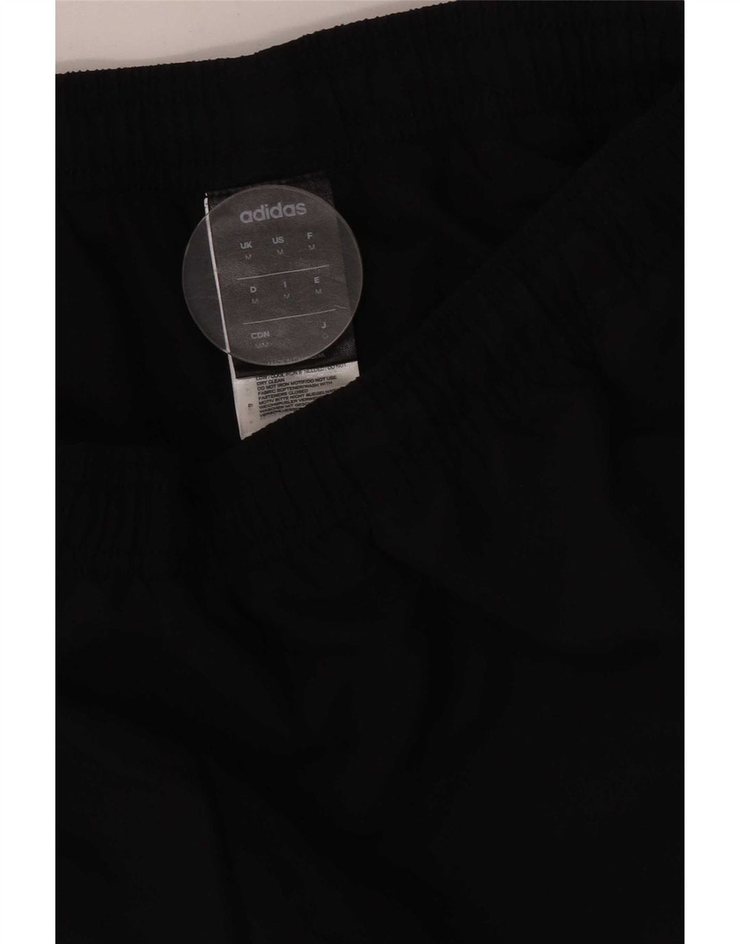 Pantaloni da tuta da uomo Adidas Joggers medio poliestere nero