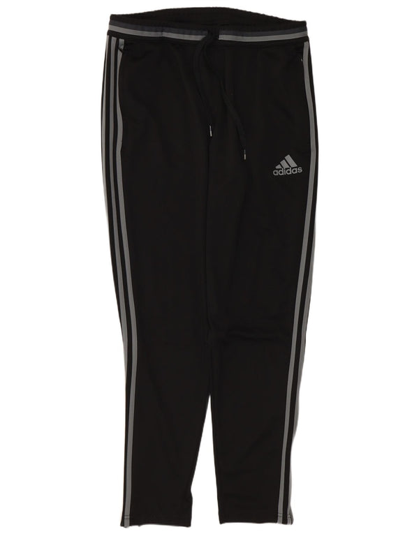 Pantaloni da tuta Adidas Climacool da uomo grandi in poliestere nero