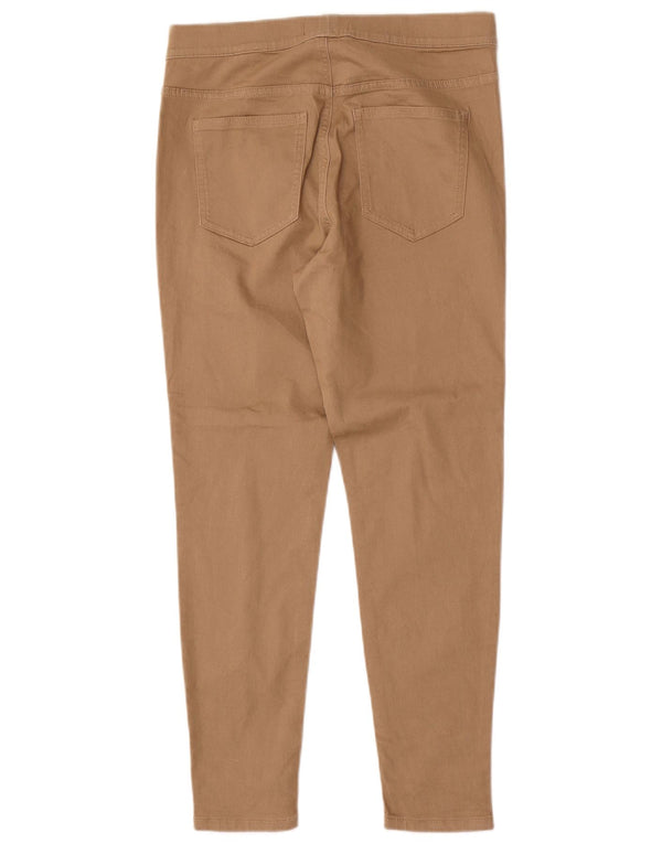 Pantaloni casual Jegging da donna Marks & Spencer UK 12 Medium W30 L26 Beige