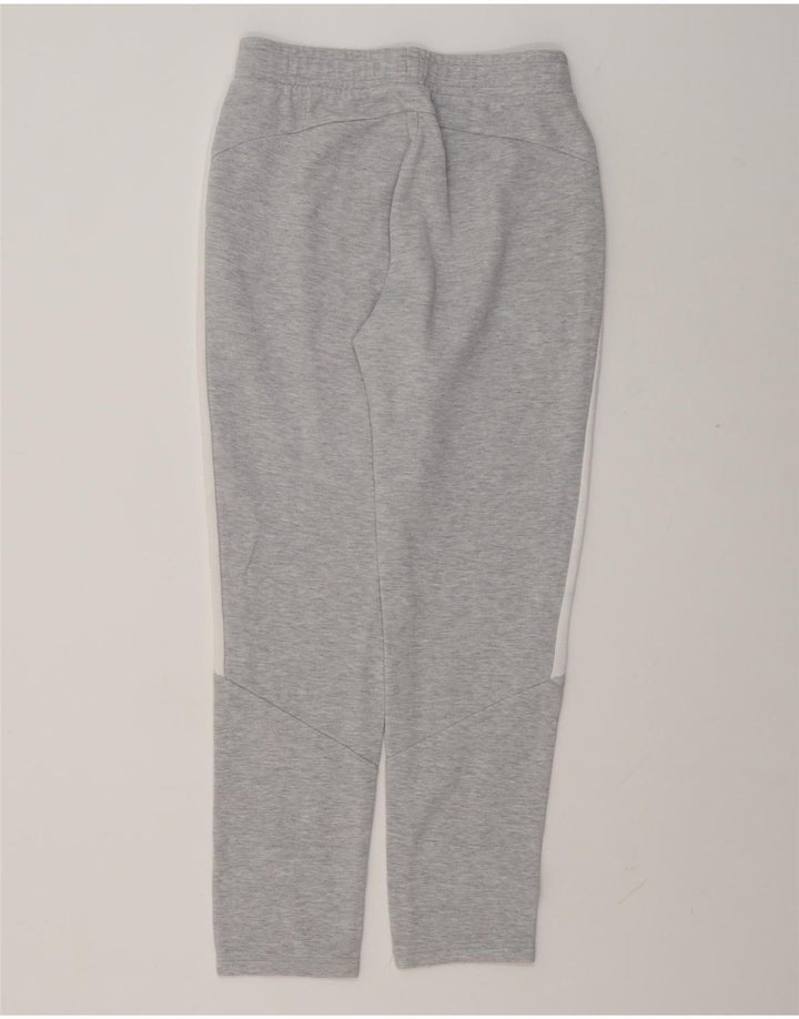 Pantaloni da tuta da uomo Puma Small in cotone color block grigio