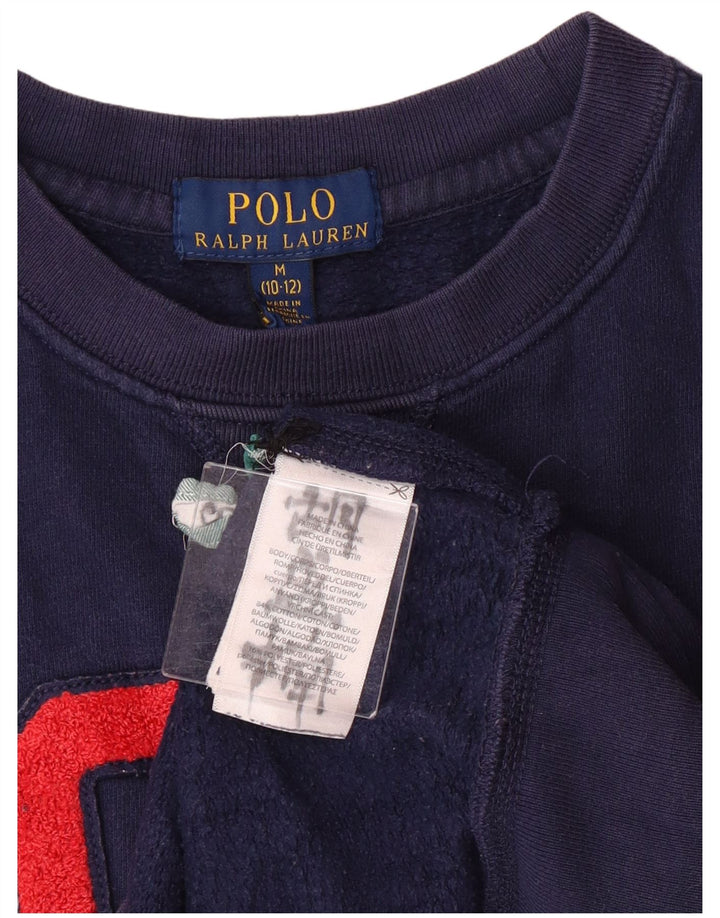 Polo Ralph Lauren Felpa da bambino, 10-11 anni, blu navy medio