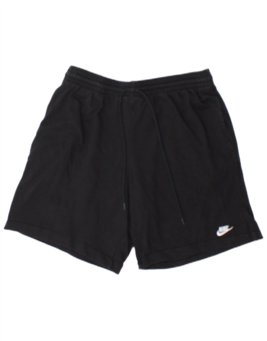 Pantaloncini sportivi Nike da uomo, cotone medio nero