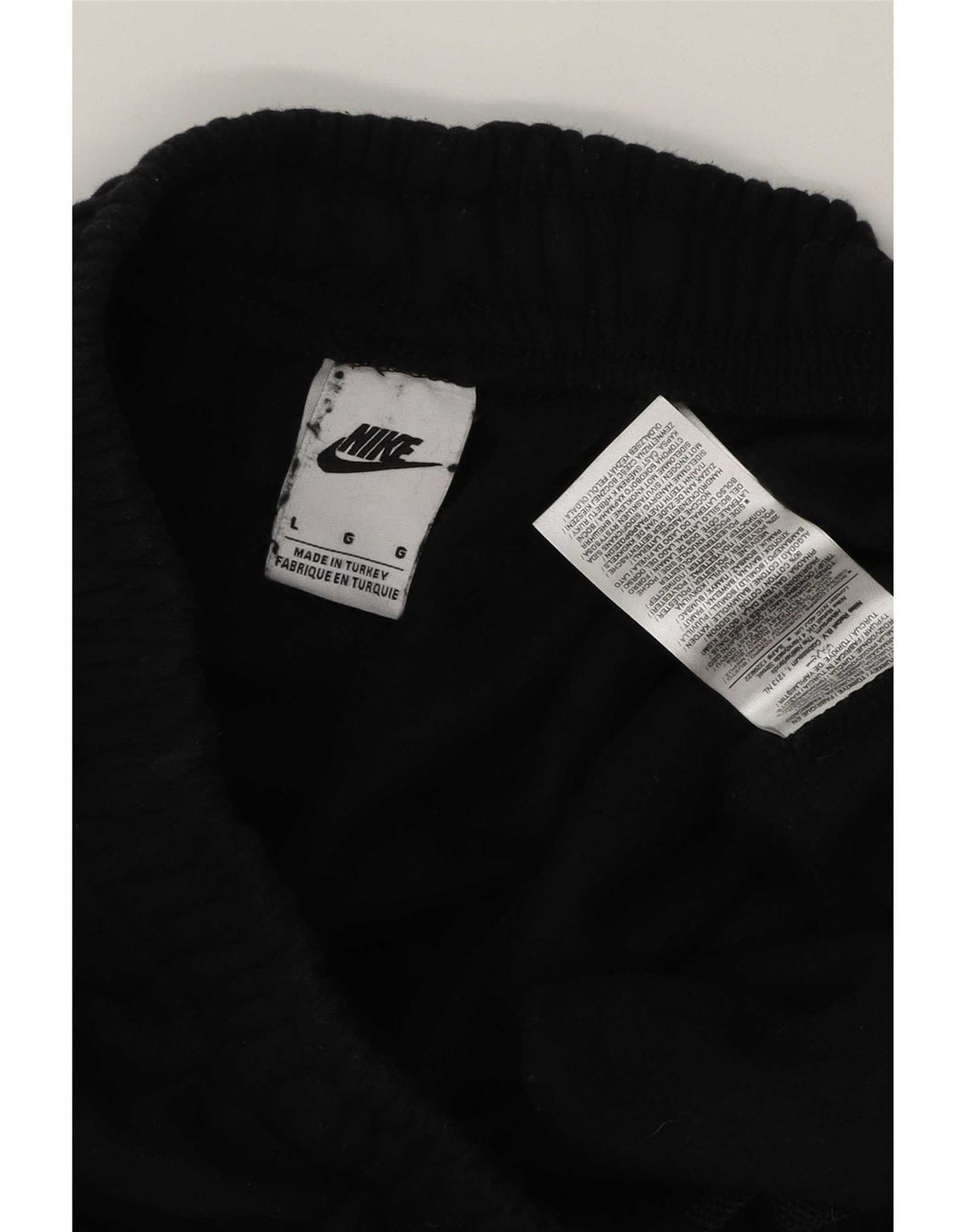 Pantaloni da tuta Nike Graphic Cargo da uomo, pantaloni da jogging, grandi, cotone nero