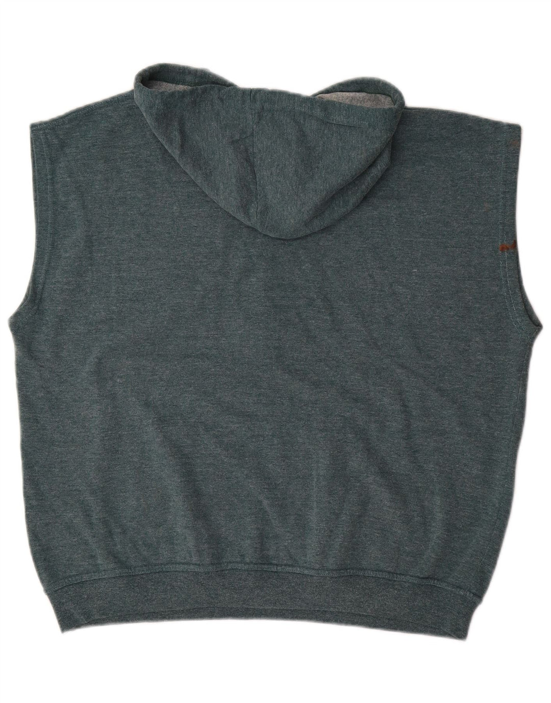 DIADORA Maglia Uomo Smanicata con Cappuccio Large in Cotone Blu