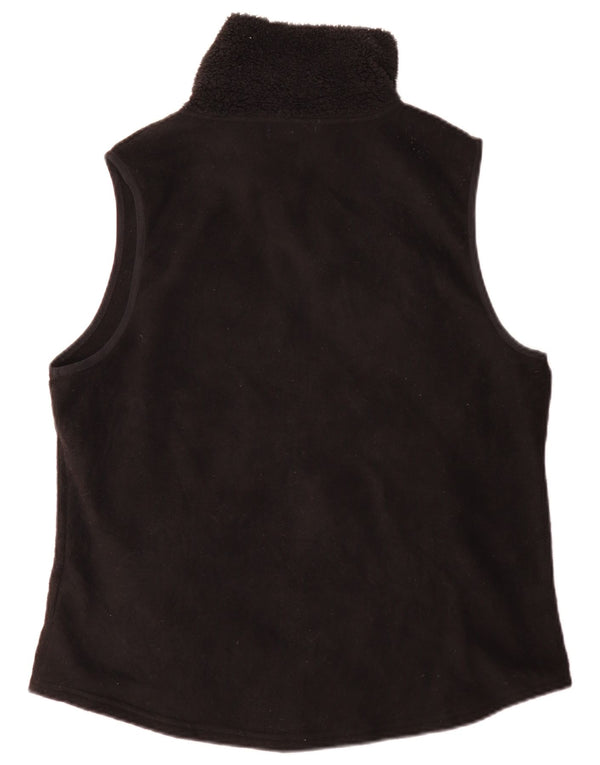 Gilet in pile da donna Chaps UK 18 XL poliestere nero