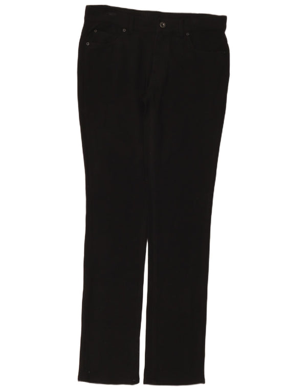 Pantaloni casual slim da donna Woolrich XL W36 L34 viscosa nera
