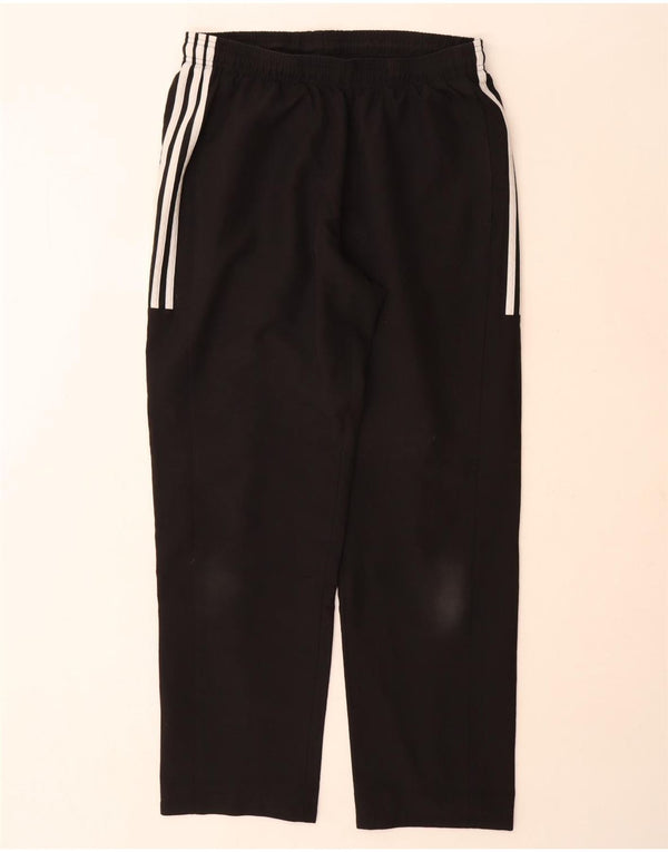 Pantaloni da tuta Adidas Climalite Graphic da uomo, grandi, in poliestere nero