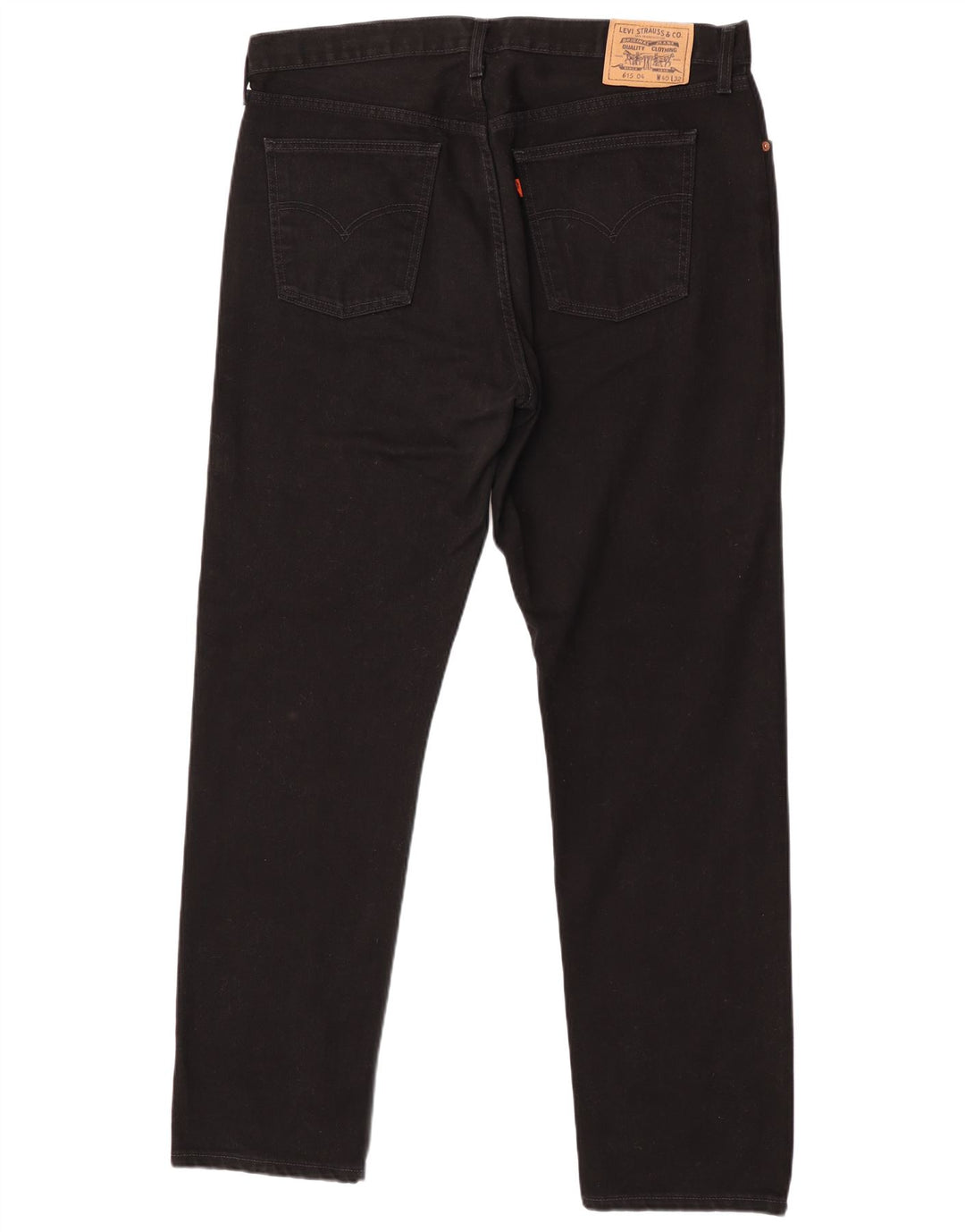 Levi's Uomo 615 Jeans dritti W40 L32 Cotone Nero