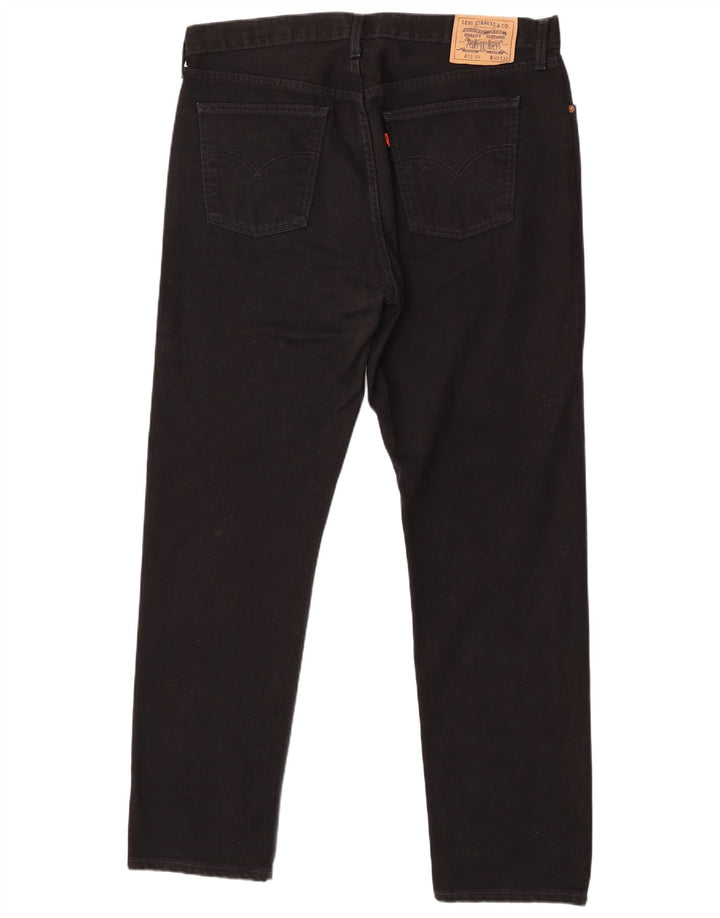 Levi's Uomo 615 Jeans dritti W40 L32 Cotone Nero