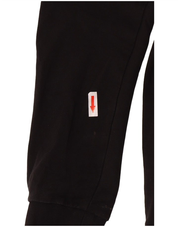 Felpa grafica da donna Fila Maglione piccolo cotone nero