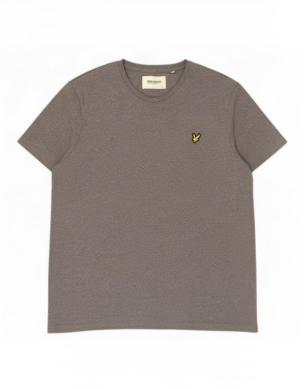 T-shirt da uomo Lyle & Scott Top 2XL cotone grigio