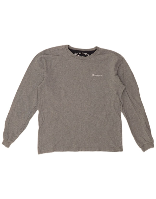 Maglia a maniche lunghe da donna Champion UK 14 Cotone grigio medio