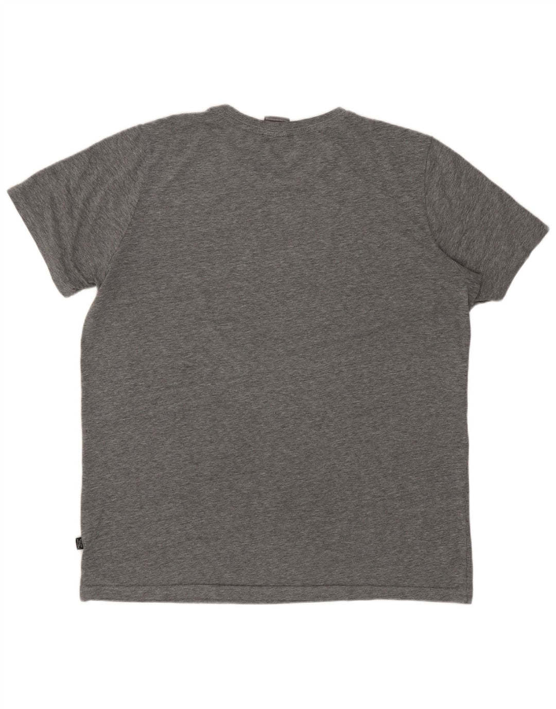 T-shirt grafica da uomo PUMA in cotone mélange grigio medio