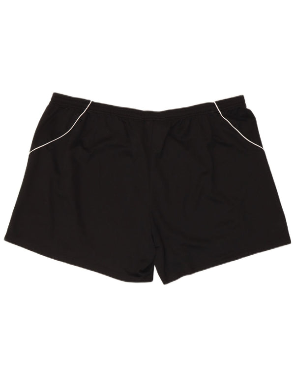 Pantaloncini sportivi Adidas Climalite da donna UK 20 2XL poliestere nero