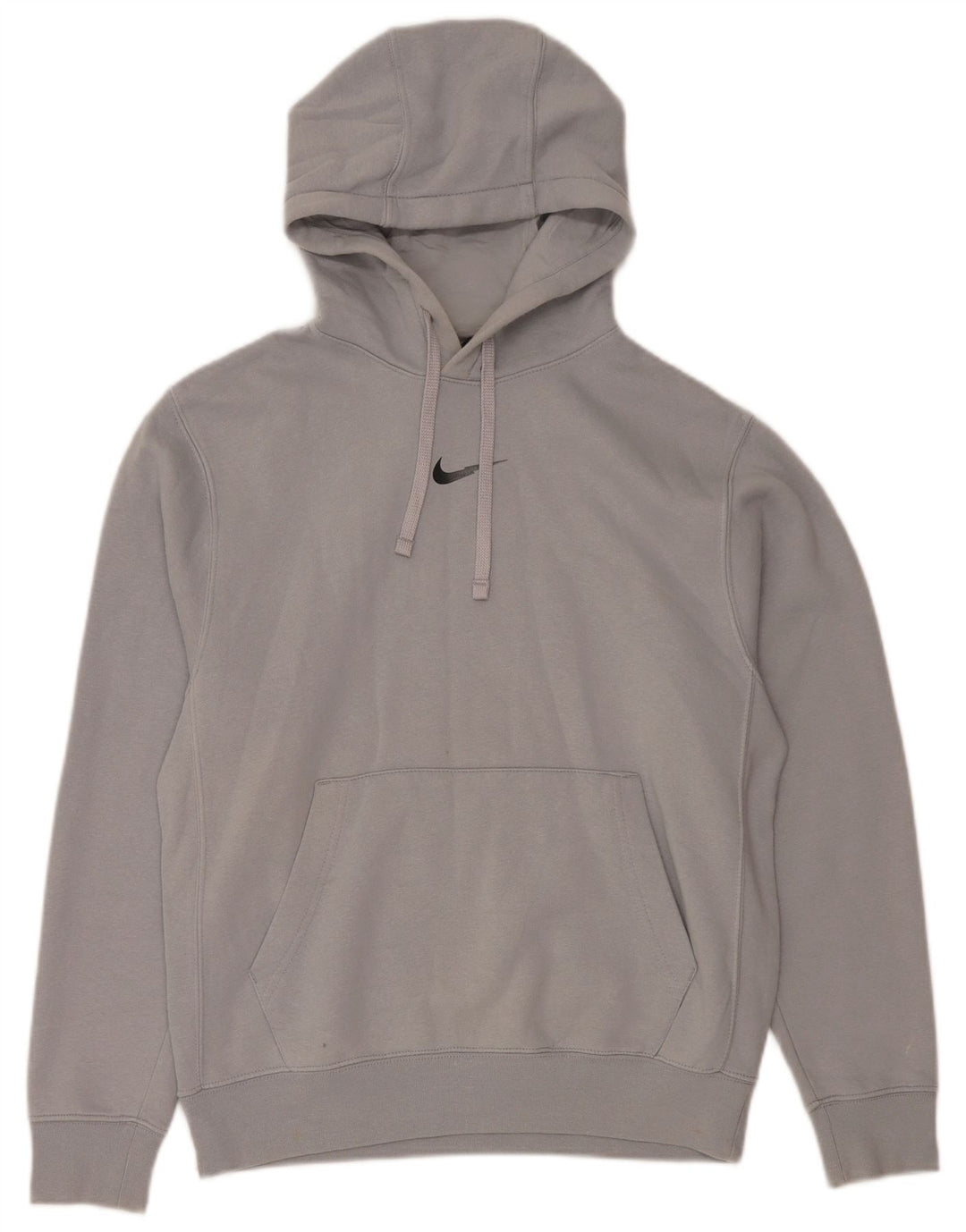 Felpa con cappuccio Nike Standard Fit da uomo, piccola, in cotone grigio
