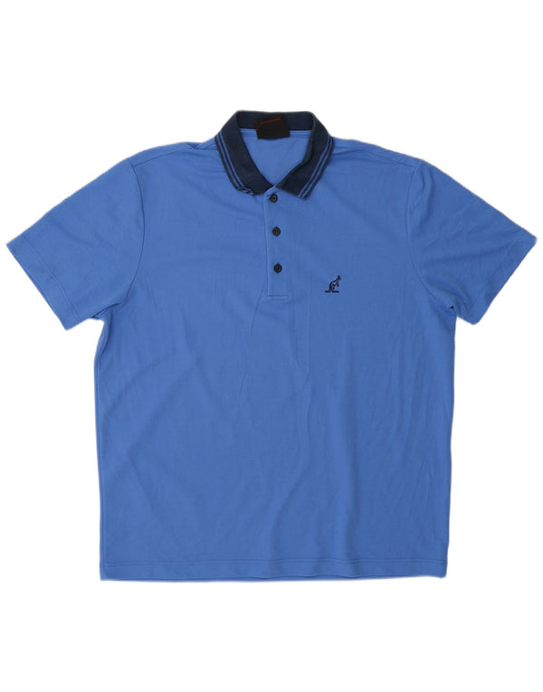 Polo Rugby Uomo AUSTRALIAN L'ALPINA IT 52 Large Blu Poliestere