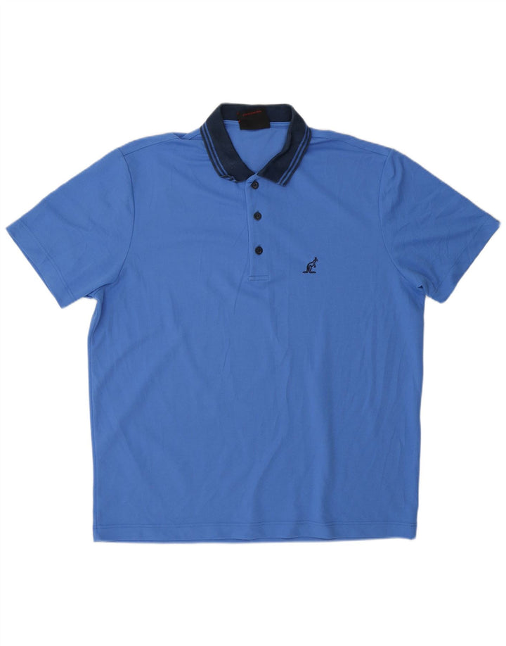 Polo Rugby Uomo AUSTRALIAN L'ALPINA IT 52 Large Blu Poliestere