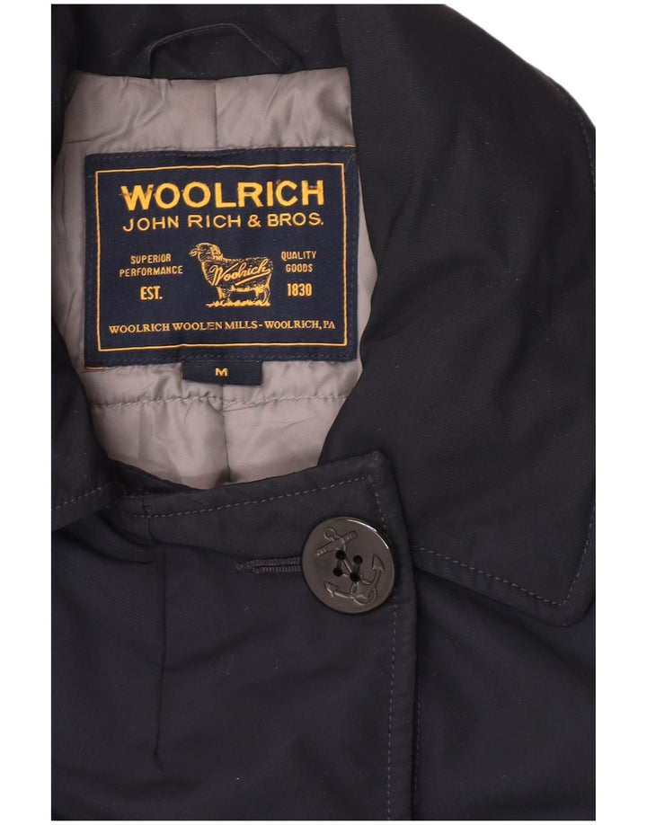 Cappotto da marinaio da donna Woolrich UK 14 medio blu navy