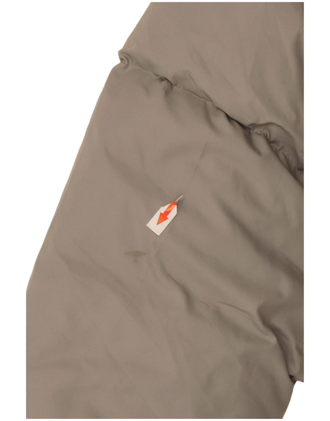 Cappotto imbottito Nike da uomo UK 36/38 piccolo poliestere grigio