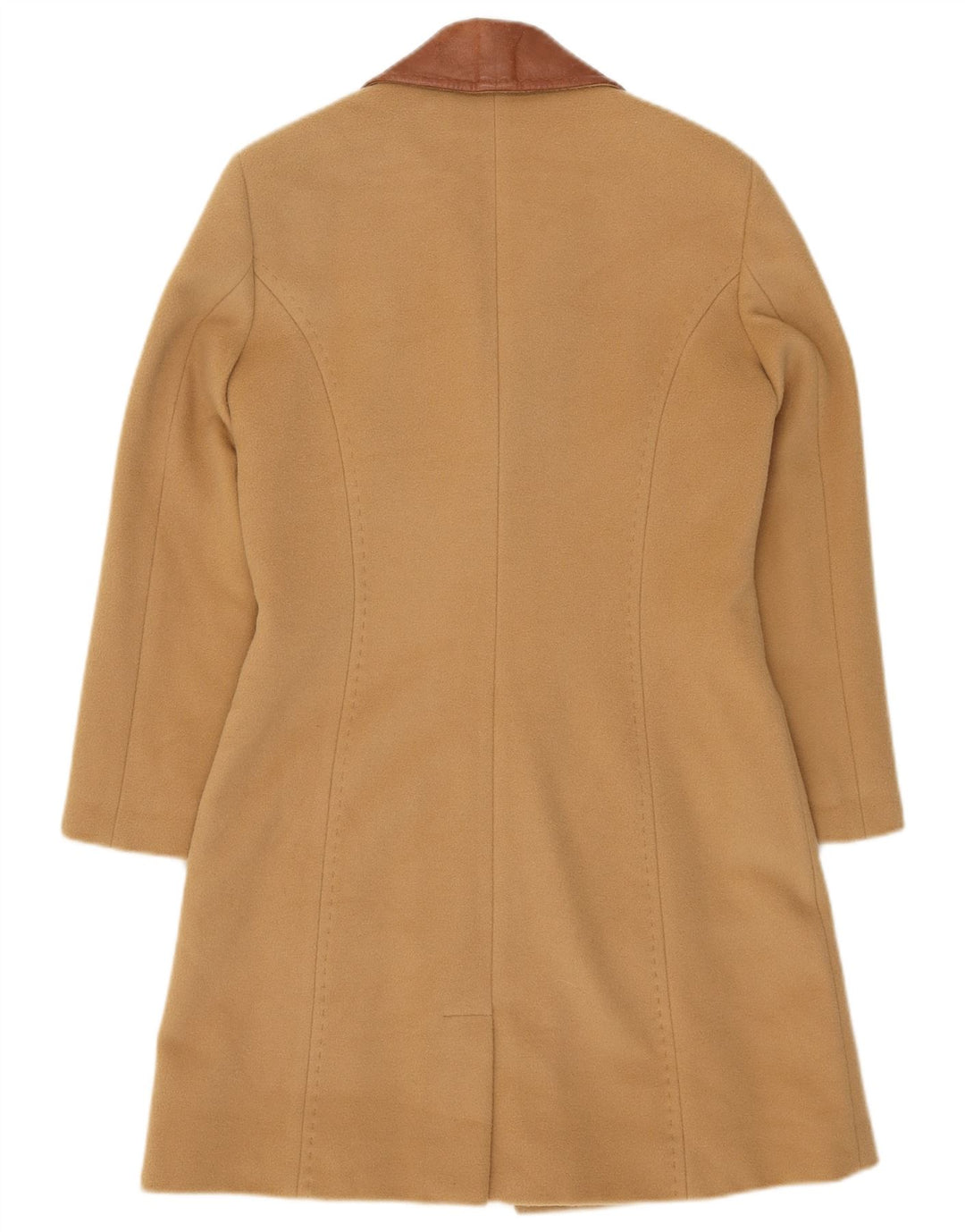 Soprabito vintage da donna UK 8 piccolo color beige