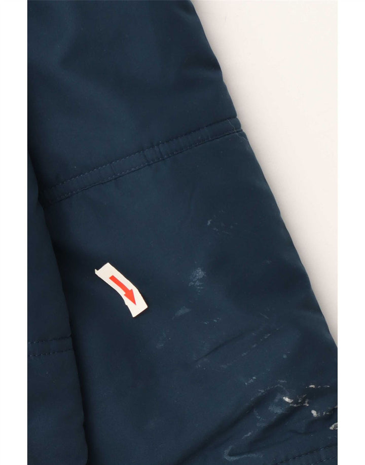 Giacca imbottita da uomo Adidas UK 38 media poliestere blu navy