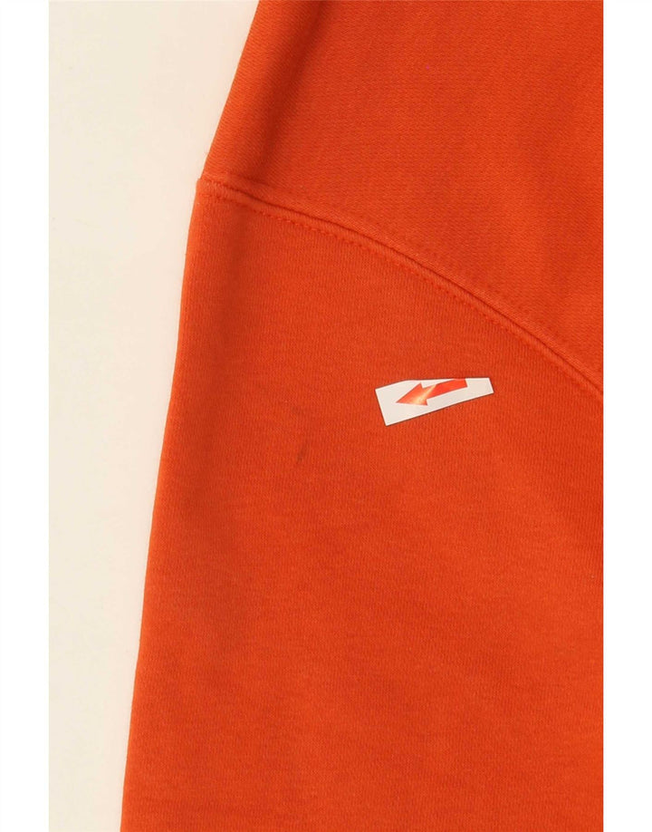 Felpa da uomo Nike Felpa in cotone arancione medio
