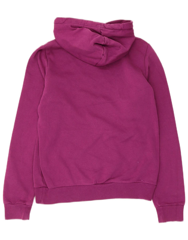 Felpa con cappuccio da donna Nike UK 14 cotone viola medio