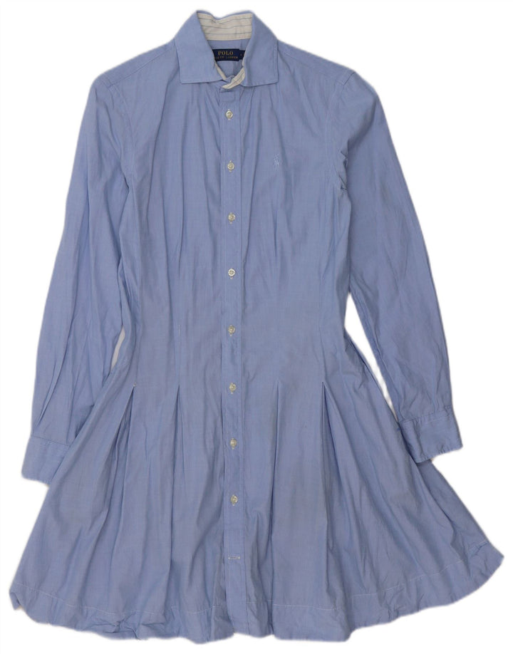 POLO RALPH LAUREN Abito camicia da donna US 4 Small Blu