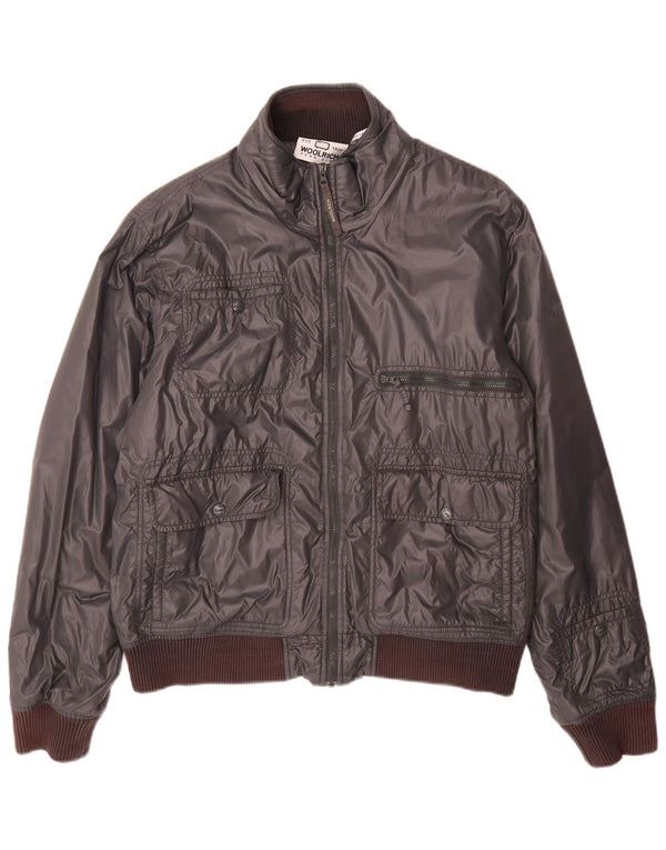 Giubbotto bomber Penn-Rich da uomo Woolrich UK 42 XL Nylon grigio