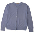 Maglione cardigan da donna Marks & Spencer UK 16 grande acrilico blu